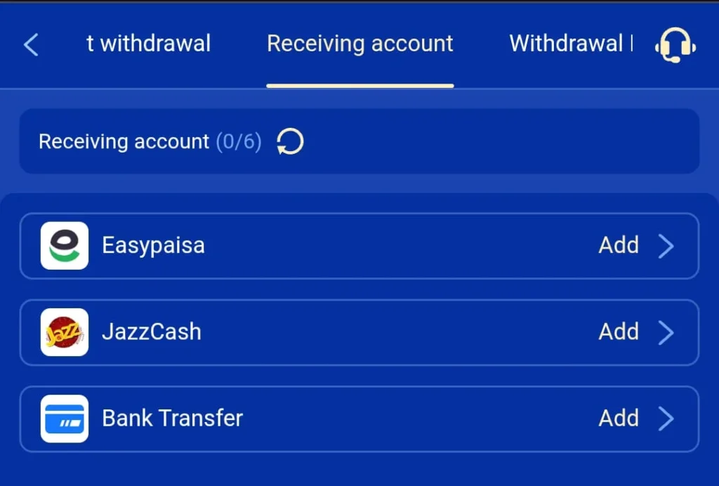 Deposit and Withdraw from TC777